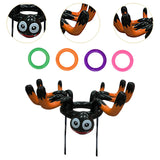 Maxbell Halloween Ring Toss Game with 4 Rings for Carnival Swimming Game Games Orange