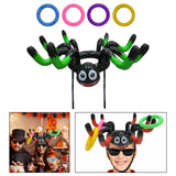 Maxbell Halloween Ring Toss Game with 4 Rings for Carnival Swimming Game Games Green