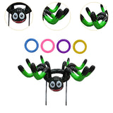 Maxbell Halloween Ring Toss Game with 4 Rings for Carnival Swimming Game Games Green
