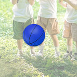Maxbell Sports Ball for Kids Playground Ball for Party Favors Birthday Gift Children Blue Basketball