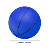 Maxbell Sports Ball for Kids Playground Ball for Party Favors Birthday Gift Children Blue Basketball