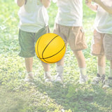 Maxbell Sports Ball for Kids Playground Ball for Party Favors Birthday Gift Children Yellow Basketball