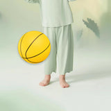 Maxbell Sports Ball for Kids Playground Ball for Party Favors Birthday Gift Children Yellow Basketball