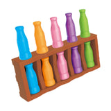 Maxbell Color Matching Game Kit Group Challenge Interactive Board Games for Children 10 Bottle