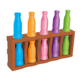 Maxbell Color Matching Game Kit Group Challenge Interactive Board Games for Children 10 Bottle