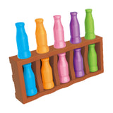 Maxbell Color Matching Game Kit Group Challenge Interactive Board Games for Children 10 Bottle
