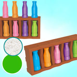 Maxbell Color Matching Game Kit Group Challenge Interactive Board Games for Children 20 Bottle