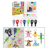 Maxbell Jewelry Making Kit Decor DIY Crafting Project for 6+ Age Friendship Birthday Style B