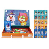 Maxbell Jigsaw Puzzle Box for Kids Educational Game for Travel Birthday Children Day Animal Pattern