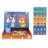 Maxbell Jigsaw Puzzle Box for Kids Educational Game for Travel Birthday Children Day Animal Pattern