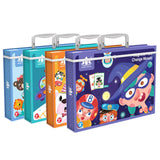 Maxbell Jigsaw Puzzle Box for Kids Educational Game for Travel Birthday Children Day Traffic Pattern