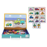 Maxbell Jigsaw Puzzle Box for Kids Educational Game for Travel Birthday Children Day Traffic Pattern