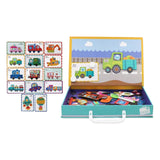 Maxbell Jigsaw Puzzle Box for Kids Educational Game for Travel Birthday Children Day Traffic Pattern