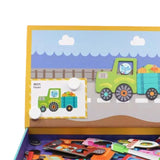 Maxbell Jigsaw Puzzle Box for Kids Educational Game for Travel Birthday Children Day Traffic Pattern