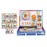 Maxbell Jigsaw Puzzle Box for Kids Educational Game for Travel Birthday Children Day Clock Pattern