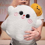 Maxbell Halloween Pillow Cushion Doll 3D Cute Holidays Props Plush Toy Children Gift Ghost 35cmx38cm