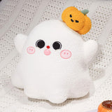 Maxbell Halloween Pillow Cushion Doll 3D Cute Holidays Props Plush Toy Children Gift Ghost 35cmx38cm