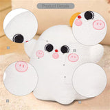 Maxbell Halloween Pillow Cushion Doll 3D Cute Holidays Props Plush Toy Children Gift Ghost 35cmx38cm