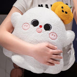 Maxbell Halloween Pillow Cushion Doll 3D Cute Holidays Props Plush Toy Children Gift Ghost 35cmx38cm