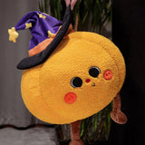 Maxbell Halloween Pillow Cushion Doll 3D Cute Holidays Props Plush Toy Children Gift Pumpkin 38cmx38cm