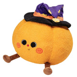 Maxbell Halloween Pillow Cushion Doll 3D Cute Holidays Props Plush Toy Children Gift Pumpkin 38cmx38cm
