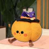 Maxbell Halloween Pillow Cushion Doll 3D Cute Holidays Props Plush Toy Children Gift Pumpkin 38cmx38cm