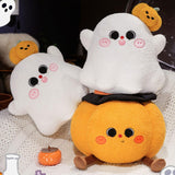 Maxbell Halloween Pillow Cushion Doll 3D Cute Holidays Props Plush Toy Children Gift Pumpkin 38cmx38cm