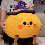 Maxbell Halloween Pillow Cushion Doll 3D Cute Holidays Props Plush Toy Children Gift Pumpkin 38cmx38cm