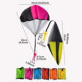 Maxbell Mini Play Parachute Lightweight Funny Toss It up for Outdoor Play Kids Gifts