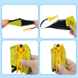 Maxbell Mini Play Parachute Lightweight Funny Toss It up for Outdoor Play Kids Gifts