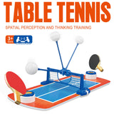 Maxbell Tabletop Ball Game Compact Kids Sport Toys for Boys Girls Teens Holiday Gift Table Tennis Court