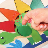 Maxbell Toy Unique Activities Recognition Board for 1-3 Year Old Boys Girls Playroom