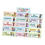 Maxbell 16Pcs Classroom Rules Educational Posters Teacher Good Habits Manners Charts