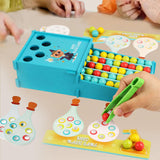 Maxbell Count and Match Wooden Set Concentration Patience Baby Fine Motor Skill Game