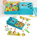 Maxbell Count and Match Wooden Set Concentration Patience Baby Fine Motor Skill Game