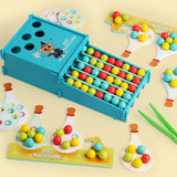 Maxbell Count and Match Wooden Set Concentration Patience Baby Fine Motor Skill Game