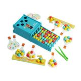 Maxbell Count and Match Wooden Set Concentration Patience Baby Fine Motor Skill Game