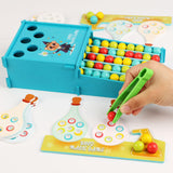 Maxbell Count and Match Wooden Set Concentration Patience Baby Fine Motor Skill Game