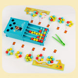 Maxbell Count and Match Wooden Set Concentration Patience Baby Fine Motor Skill Game