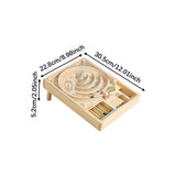 Maxbell Wooden Pinball Game Early Development Fine Motor Skills Tabletop Pinball Toy Style A