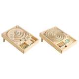 Maxbell Wooden Pinball Game Early Development Fine Motor Skills Tabletop Pinball Toy Style A
