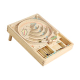 Maxbell Wooden Pinball Game Early Development Fine Motor Skills Tabletop Pinball Toy Style A