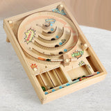 Maxbell Wooden Pinball Game Early Development Fine Motor Skills Tabletop Pinball Toy Style A