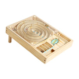 Maxbell Wooden Pinball Game Early Development Fine Motor Skills Tabletop Pinball Toy Style B