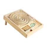 Maxbell Wooden Pinball Game Early Development Fine Motor Skills Tabletop Pinball Toy Style B
