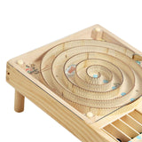 Maxbell Wooden Pinball Game Early Development Fine Motor Skills Tabletop Pinball Toy Style B