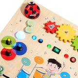 Maxbell Busy Board Travel Educational Toys for Children Boys Girls over 3 Years Old