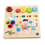 Maxbell Busy Board Travel Educational Toys for Children Boys Girls over 3 Years Old