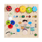 Maxbell Busy Board Travel Educational Toys for Children Boys Girls over 3 Years Old