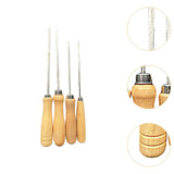 Maxbell 4x DIY Handcraft Stuffing Tool with Wooden Handle Handy Cotton Stuffing Tool